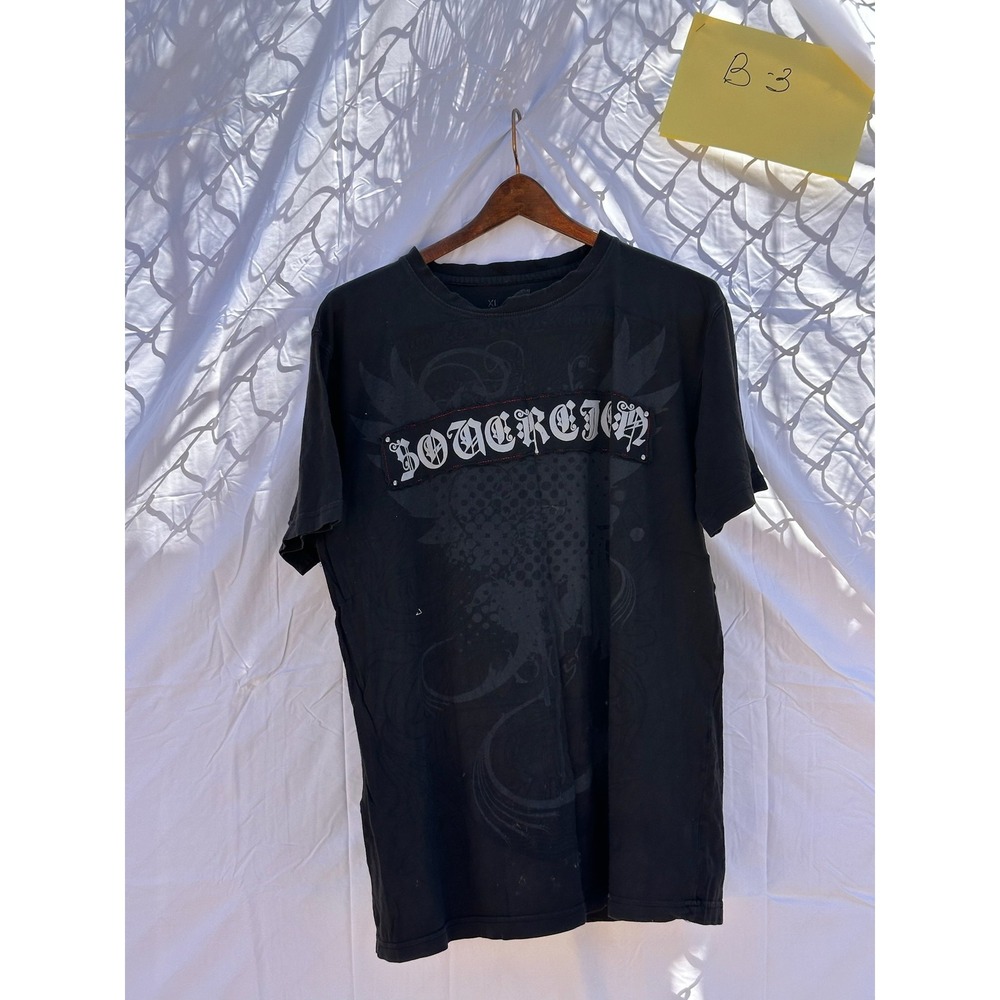 Sovereign Imperial Men's Black Graphic T-Shirt Size XL